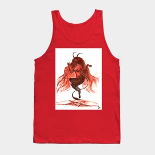 Krampus girl Tank Top